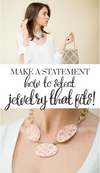 Make a Statement... How To Select Pieces That Fit - Vintage Meet Modern  vintage.meet.modern.jewelry