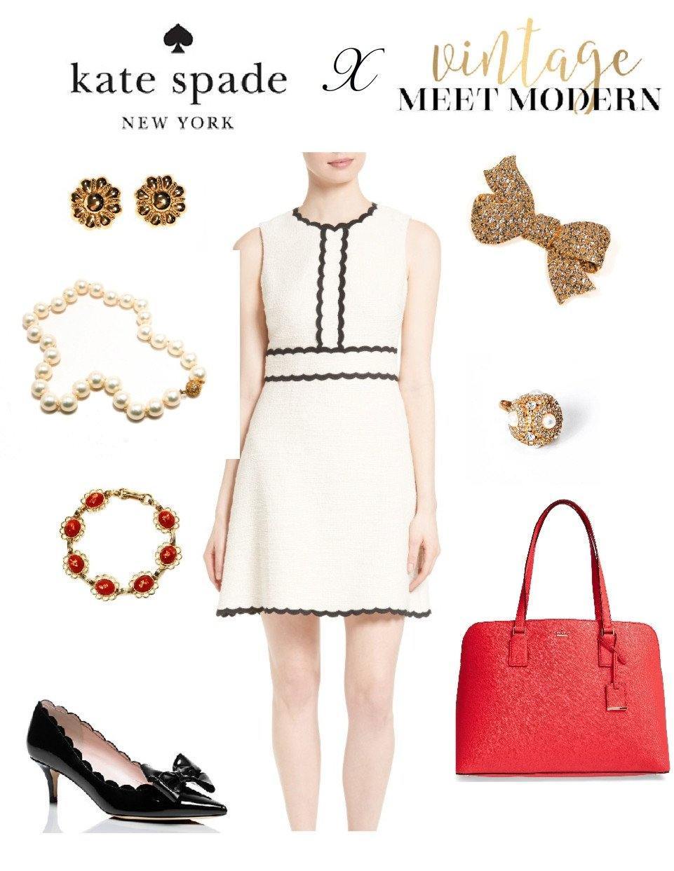 Spotlight on Kate Spade - Vintage Meet Modern  vintage.meet.modern.jewelry