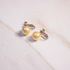 Vintage Creamy Yellow Faux Pearl Earrings by Majorica - Vintage Meet Modern Vintage Jewelry - Chicago, Illinois - #oldhollywoodglamour #vintagemeetmodern #designervintage #jewelrybox #antiquejewelry #vintagejewelry