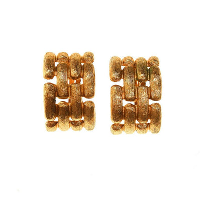 Givenchy Couture Gold Chain Link Earrings by Givenchy - Vintage Meet Modern Vintage Jewelry - Chicago, Illinois - #oldhollywoodglamour #vintagemeetmodern #designervintage #jewelrybox #antiquejewelry #vintagejewelry