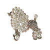 Pearl and Rhinestone Poodle Brooch by Unsigned Beauty - Vintage Meet Modern Vintage Jewelry - Chicago, Illinois - #oldhollywoodglamour #vintagemeetmodern #designervintage #jewelrybox #antiquejewelry #vintagejewelry