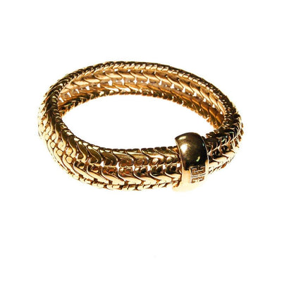 Givenchy Gold Chain Bangle Bracelet by Givenchy - Vintage Meet Modern Vintage Jewelry - Chicago, Illinois - #oldhollywoodglamour #vintagemeetmodern #designervintage #jewelrybox #antiquejewelry #vintagejewelry