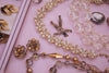 Vintage Champagne Aurora Borealis Crystal Beaded Earrings by Mid Century Modern - Vintage Meet Modern Vintage Jewelry - Chicago, Illinois - #oldhollywoodglamour #vintagemeetmodern #designervintage #jewelrybox #antiquejewelry #vintagejewelry