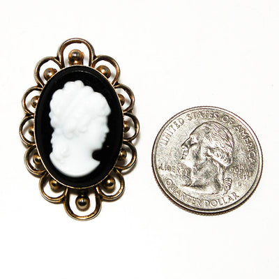 1950's Cameo Pendant Brooch Combination by 1950's - Vintage Meet Modern Vintage Jewelry - Chicago, Illinois - #oldhollywoodglamour #vintagemeetmodern #designervintage #jewelrybox #antiquejewelry #vintagejewelry