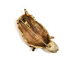 1950's Gold Tone Owl Brooch/Pendant by 1950's - Vintage Meet Modern Vintage Jewelry - Chicago, Illinois - #oldhollywoodglamour #vintagemeetmodern #designervintage #jewelrybox #antiquejewelry #vintagejewelry