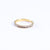 Vintage Classic Cubic Zirconia Eternity Band in Gold