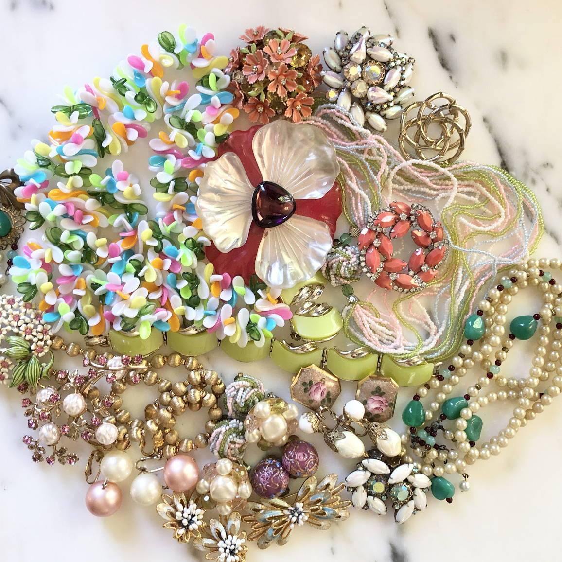 Collection Sneak Peek: Pretty Little Blooms - Vintage Meet Modern  vintage.meet.modern.jewelry