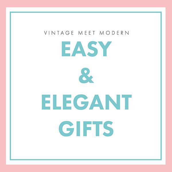 Easy and Elegant Gifts - Vintage Meet Modern  vintage.meet.modern.jewelry
