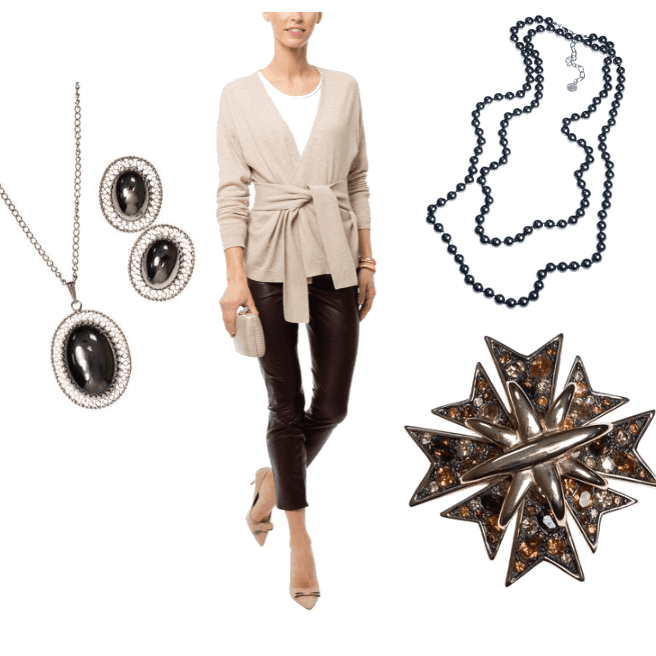 How To Wear Neutrals - Vintage Meet Modern  vintage.meet.modern.jewelry