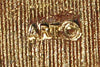 1960s Art Mode Mod Maltese Cross Statement Necklace in Gold, Red, and Orange by Art Mode - Vintage Meet Modern Vintage Jewelry - Chicago, Illinois - #oldhollywoodglamour #vintagemeetmodern #designervintage #jewelrybox #antiquejewelry #vintagejewelry