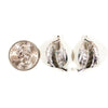 Crown Trifari Silver Leaf Earrings by Crown Trifari - Vintage Meet Modern Vintage Jewelry - Chicago, Illinois - #oldhollywoodglamour #vintagemeetmodern #designervintage #jewelrybox #antiquejewelry #vintagejewelry