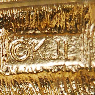 KJL Thai Dancers Necklace and Brooch by KJL - Vintage Meet Modern Vintage Jewelry - Chicago, Illinois - #oldhollywoodglamour #vintagemeetmodern #designervintage #jewelrybox #antiquejewelry #vintagejewelry