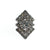 Vintage Art Deco Diamante Rhinestone Statement Ring, Adjustable