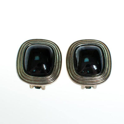 Vintage Christian Dior Hematite and Silver Earrings by Christian Dior - Vintage Meet Modern Vintage Jewelry - Chicago, Illinois - #oldhollywoodglamour #vintagemeetmodern #designervintage #jewelrybox #antiquejewelry #vintagejewelry