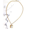 Vintage Guilloche Pendant Necklace by Unsigned Beauty - Vintage Meet Modern Vintage Jewelry - Chicago, Illinois - #oldhollywoodglamour #vintagemeetmodern #designervintage #jewelrybox #antiquejewelry #vintagejewelry