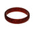 Vintage Art Deco Red Rhinestone Celluloid Bangle Bracelet