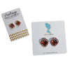 Always Sparkle Glitter Stud Earring in Rainbow Multi Color by Vintage Meet Modern - Vintage Meet Modern Vintage Jewelry - Chicago, Illinois - #oldhollywoodglamour #vintagemeetmodern #designervintage #jewelrybox #antiquejewelry #vintagejewelry