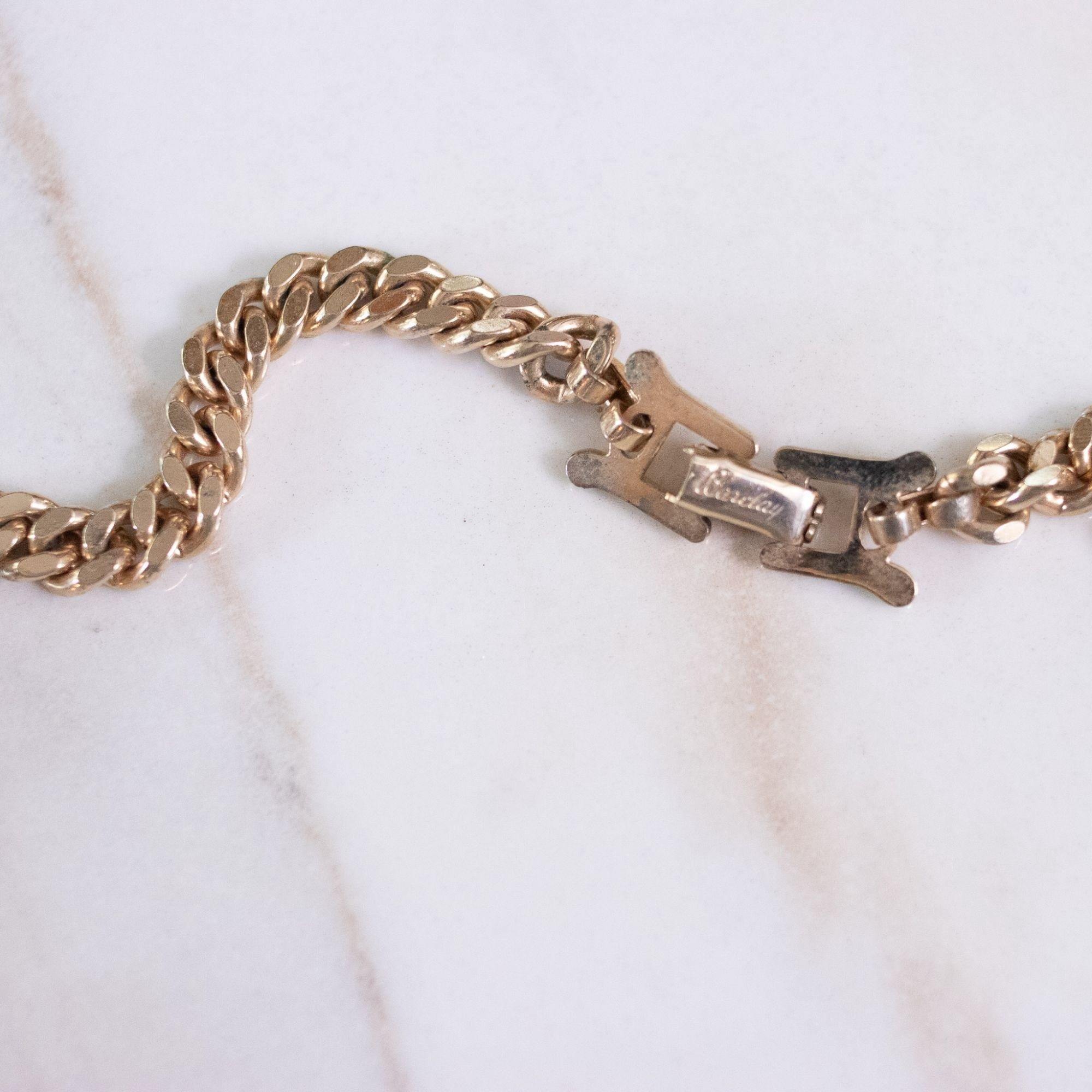 Vintage Barclay Champagne Coin Pearl Choker Necklace by Barclay - Vintage Meet Modern Vintage Jewelry - Chicago, Illinois - #oldhollywoodglamour #vintagemeetmodern #designervintage #jewelrybox #antiquejewelry #vintagejewelry