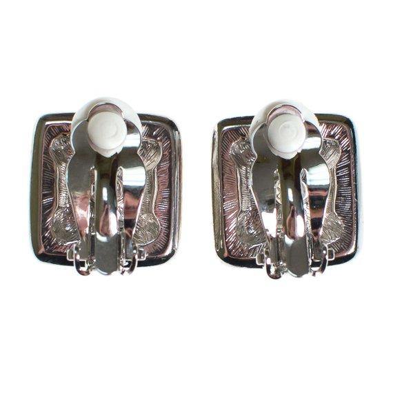 Vintage Joan Rivers Yellow Diamond and Diamante Statement Earrings by Joan Rivers - Vintage Meet Modern Vintage Jewelry - Chicago, Illinois - #oldhollywoodglamour #vintagemeetmodern #designervintage #jewelrybox #antiquejewelry #vintagejewelry