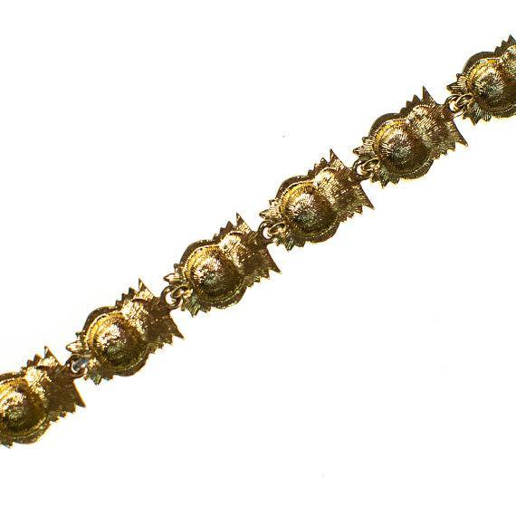Vintage Kenneth Jay Lane Owl Bracelet by Kenneth Jay Lane - Vintage Meet Modern Vintage Jewelry - Chicago, Illinois - #oldhollywoodglamour #vintagemeetmodern #designervintage #jewelrybox #antiquejewelry #vintagejewelry
