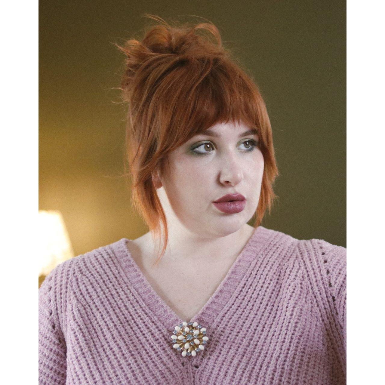 Vintage Milk Glass and Blue Rhinestone Pinwheel Brooch by Unsigned Beauty - Vintage Meet Modern Vintage Jewelry - Chicago, Illinois - #oldhollywoodglamour #vintagemeetmodern #designervintage #jewelrybox #antiquejewelry #vintagejewelry