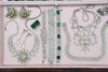 Vintage Art Deco Wide Clear Diamante Rhinestone Bracelet, Rhodium Plated Silver Tone, 1940s Era by Art Deco - Vintage Meet Modern Vintage Jewelry - Chicago, Illinois - #oldhollywoodglamour #vintagemeetmodern #designervintage #jewelrybox #antiquejewelry #vintagejewelry