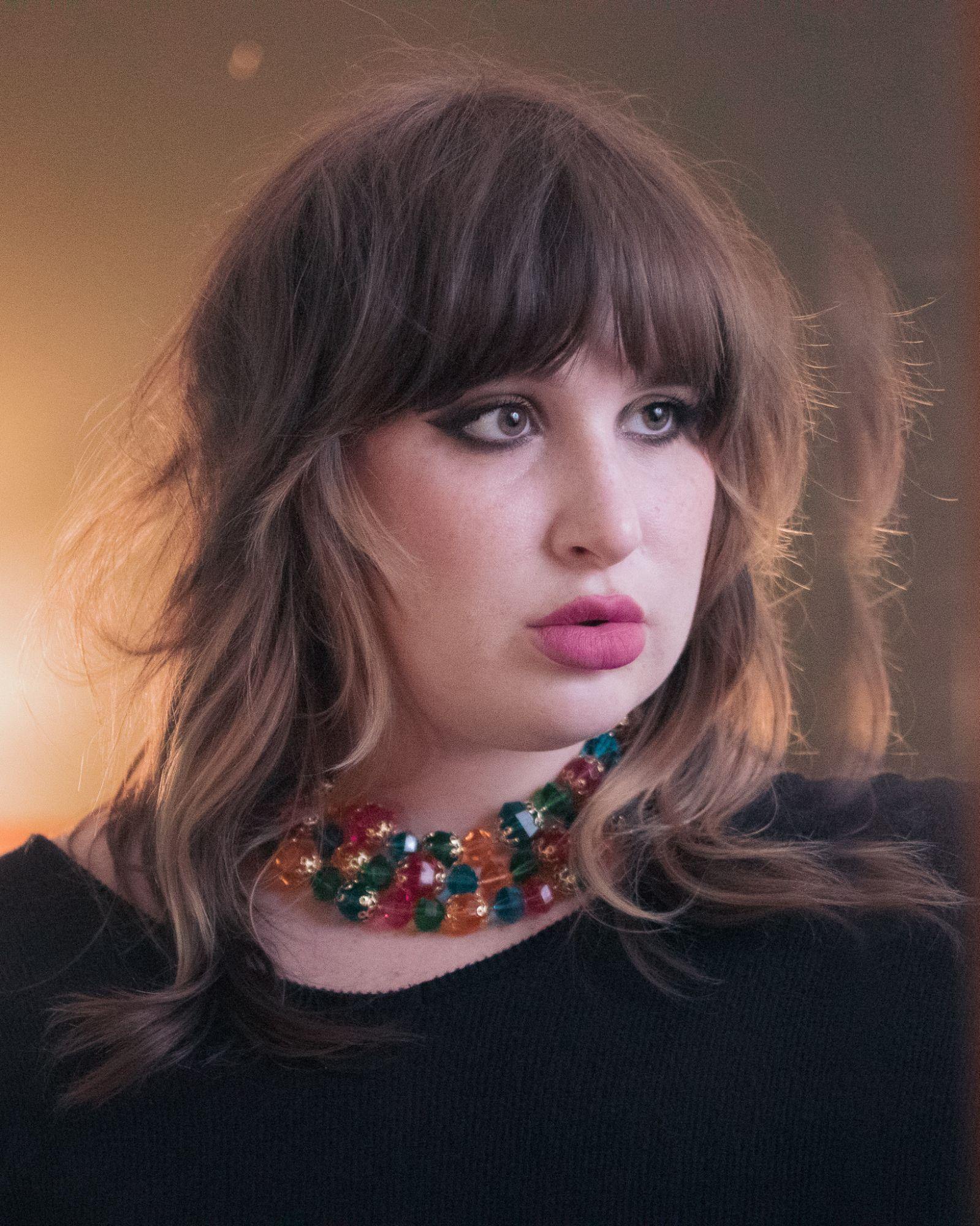 Vintage Chunky Lucite Jewel Tone Triple Strand Necklace by Unsigned Beauty - Vintage Meet Modern Vintage Jewelry - Chicago, Illinois - #oldhollywoodglamour #vintagemeetmodern #designervintage #jewelrybox #antiquejewelry #vintagejewelry