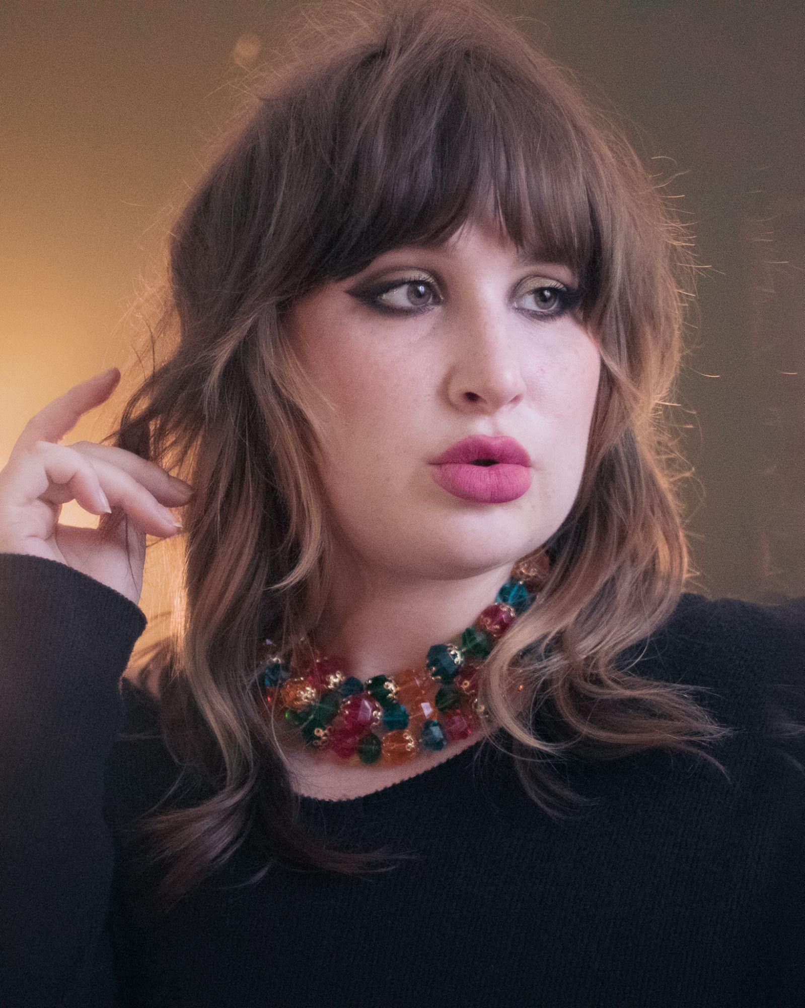 Vintage Chunky Lucite Jewel Tone Triple Strand Necklace by Unsigned Beauty - Vintage Meet Modern Vintage Jewelry - Chicago, Illinois - #oldhollywoodglamour #vintagemeetmodern #designervintage #jewelrybox #antiquejewelry #vintagejewelry