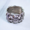 Vintage Unsigned Whiting and Davis Victoria Revival Ornate Wide Bangle Bracelet by Whiting and Davis - Vintage Meet Modern Vintage Jewelry - Chicago, Illinois - #oldhollywoodglamour #vintagemeetmodern #designervintage #jewelrybox #antiquejewelry #vintagejewelry