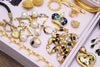 Vintage Napier Royal Crown Brooch Navy Blue Enamel with Jewel Tone Rhinestones and Faux Pearls by 1980s - Vintage Meet Modern Vintage Jewelry - Chicago, Illinois - #oldhollywoodglamour #vintagemeetmodern #designervintage #jewelrybox #antiquejewelry #vintagejewelry