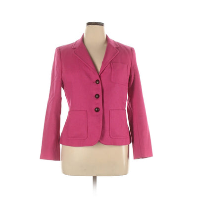 J.Crew Pink Wool Blazer by J.Crew - Vintage Meet Modern Vintage Jewelry - Chicago, Illinois - #oldhollywoodglamour #vintagemeetmodern #designervintage #jewelrybox #antiquejewelry #vintagejewelry