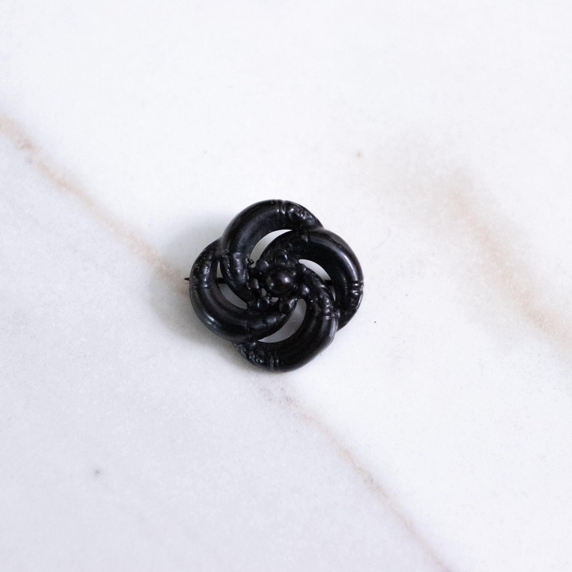 Vintage Victorian Swirl Petite Pin by Unsigned Beauty - Vintage Meet Modern Vintage Jewelry - Chicago, Illinois - #oldhollywoodglamour #vintagemeetmodern #designervintage #jewelrybox #antiquejewelry #vintagejewelry