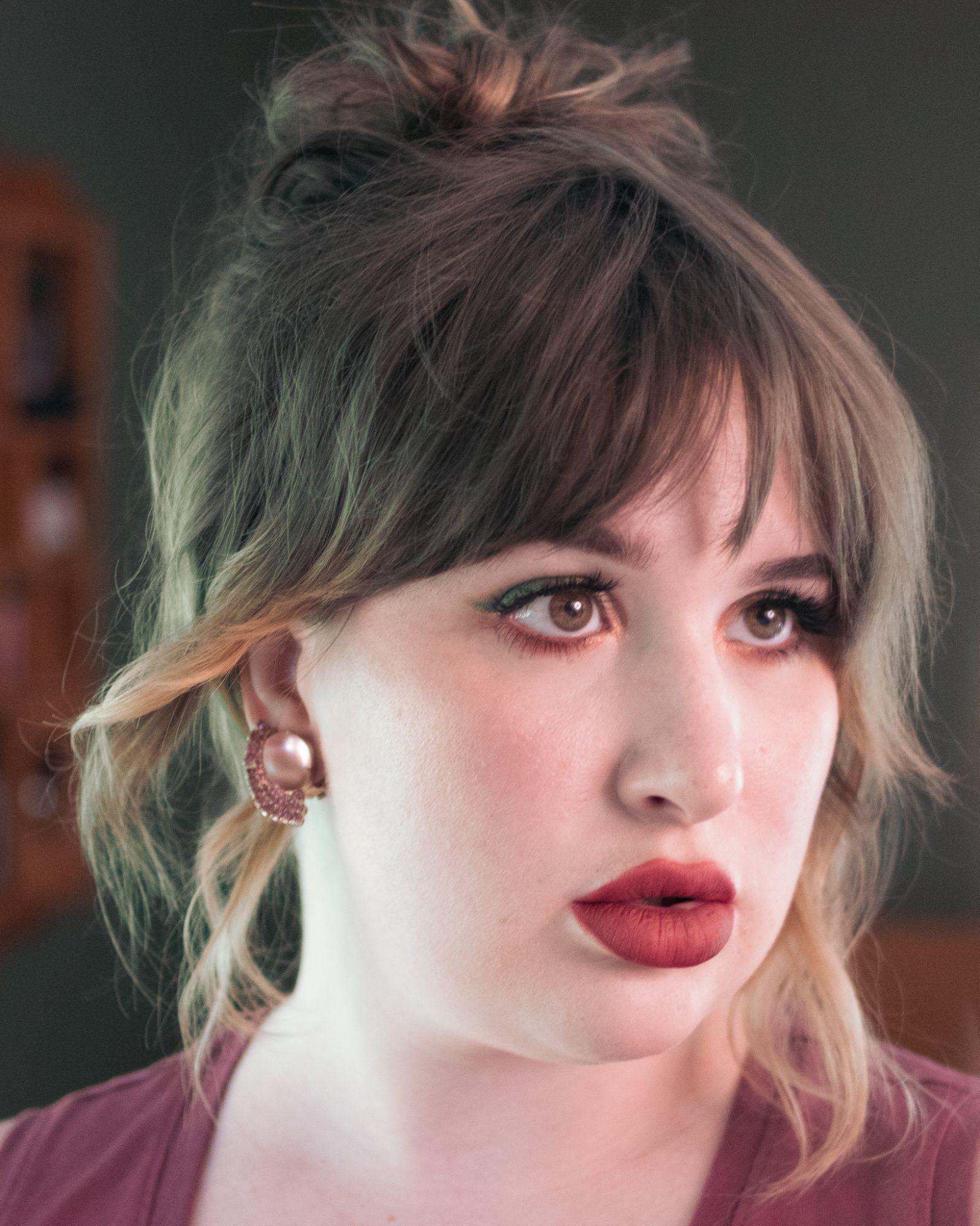 Vintage Pink Frosted Cabochon and Pink Rhinestone Statement Earrings by Unsigned Beauty - Vintage Meet Modern Vintage Jewelry - Chicago, Illinois - #oldhollywoodglamour #vintagemeetmodern #designervintage #jewelrybox #antiquejewelry #vintagejewelry