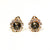 Bogoff Rhinestone Earrings