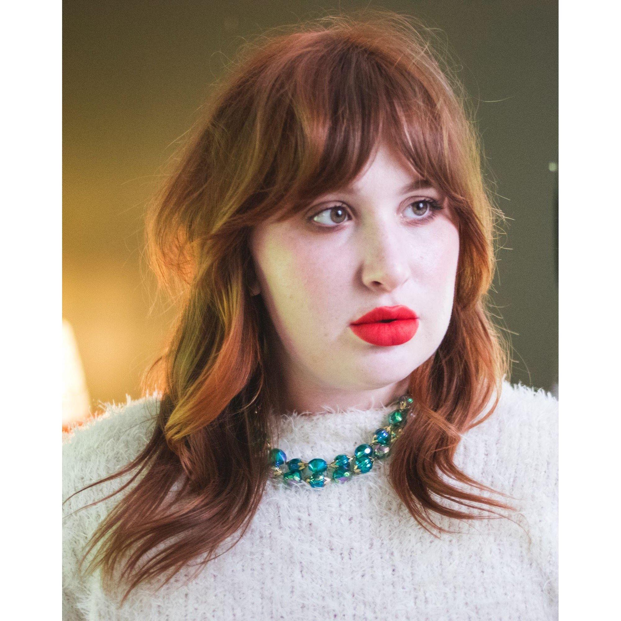 Vintage Iridescent Green Beaded Double Strand Necklace by Hong Kong - Vintage Meet Modern Vintage Jewelry - Chicago, Illinois - #oldhollywoodglamour #vintagemeetmodern #designervintage #jewelrybox #antiquejewelry #vintagejewelry