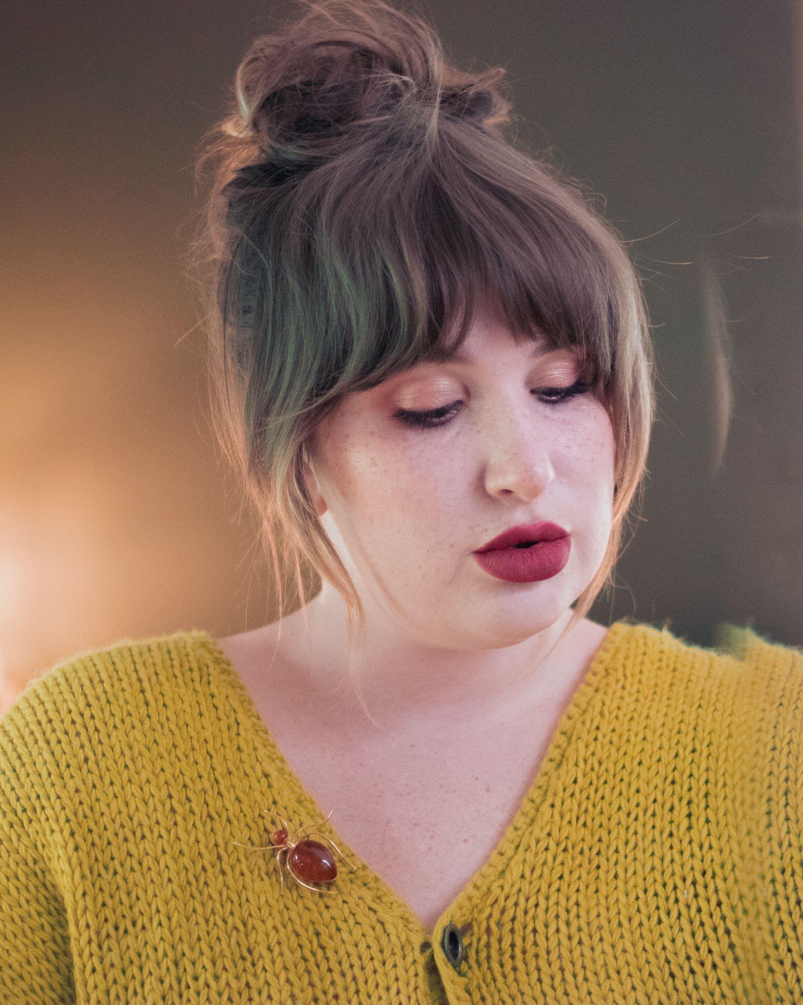 Vintage Amber Bakelite Spider Brooch by Unsigned Beauty - Vintage Meet Modern Vintage Jewelry - Chicago, Illinois - #oldhollywoodglamour #vintagemeetmodern #designervintage #jewelrybox #antiquejewelry #vintagejewelry