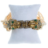 Vintage Kenneth Jay Lane Double Panther Head Bracelet by Kenneth Jay Lane - Vintage Meet Modern Vintage Jewelry - Chicago, Illinois - #oldhollywoodglamour #vintagemeetmodern #designervintage #jewelrybox #antiquejewelry #vintagejewelry