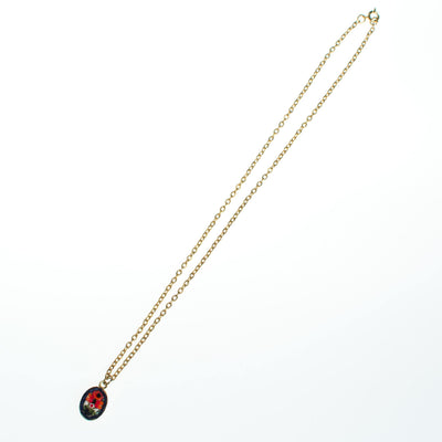 Vintage Made in Italy Red, Blue, White, and Yellow Mosaic Pendant Necklace by Made in Italy - Vintage Meet Modern Vintage Jewelry - Chicago, Illinois - #oldhollywoodglamour #vintagemeetmodern #designervintage #jewelrybox #antiquejewelry #vintagejewelry