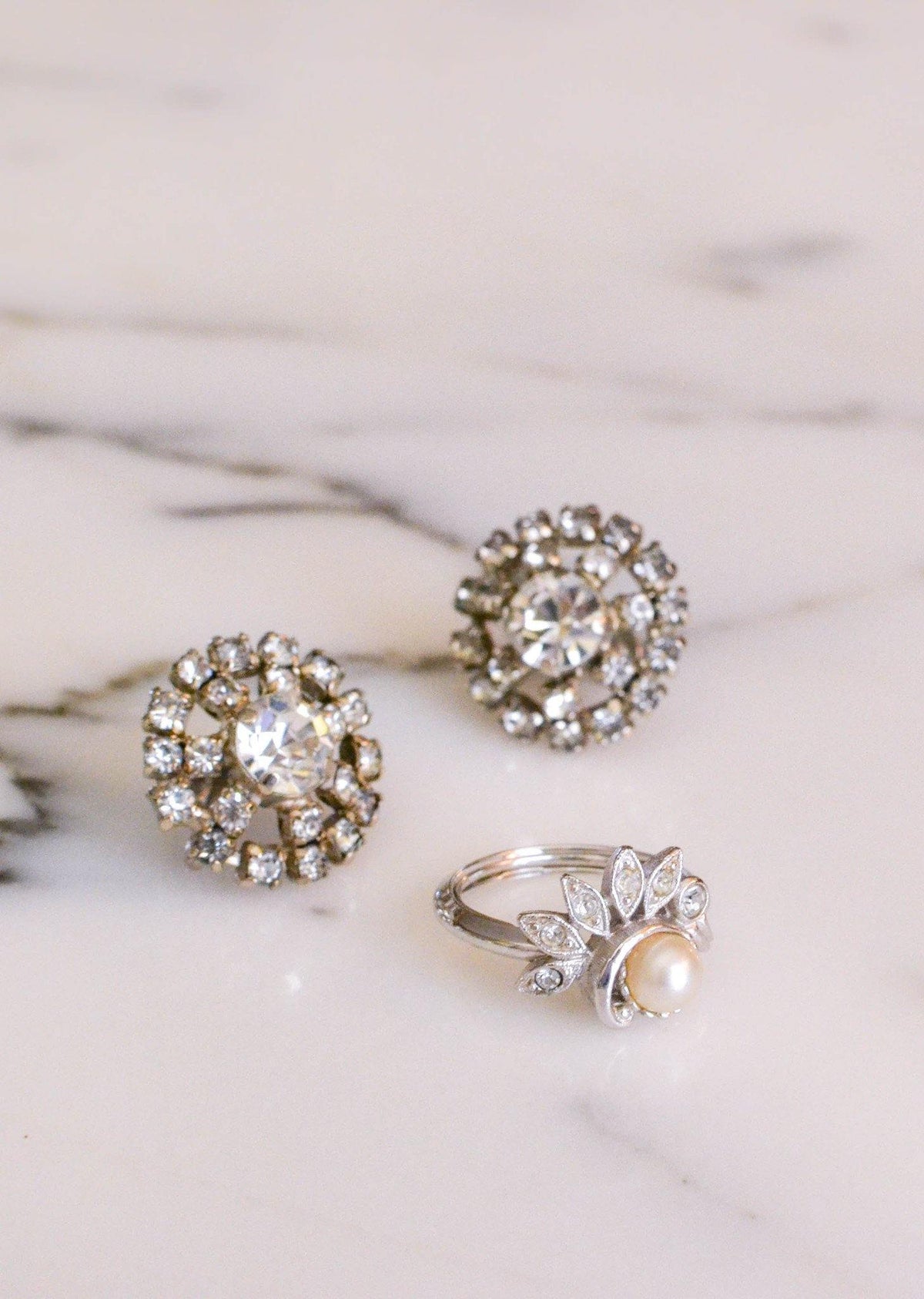 Diamante Rhinestone Earrings