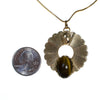 Tigers Eye Egyptian Revival Medallion Necklace by Vintage Meet Modern - Vintage Meet Modern Vintage Jewelry - Chicago, Illinois - #oldhollywoodglamour #vintagemeetmodern #designervintage #jewelrybox #antiquejewelry #vintagejewelry