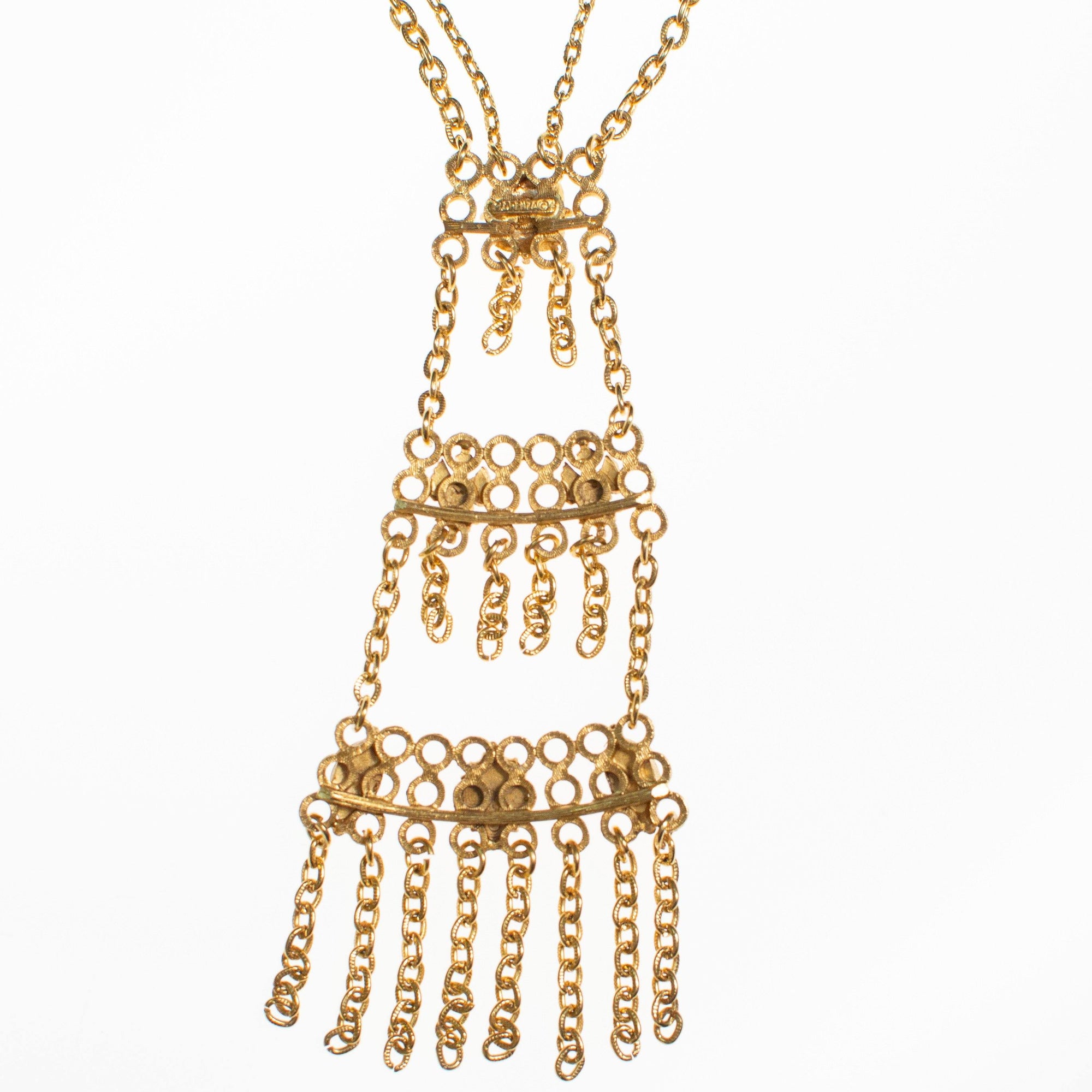 Florenza Tassel Necklace by Florenza - Vintage Meet Modern Vintage Jewelry - Chicago, Illinois - #oldhollywoodglamour #vintagemeetmodern #designervintage #jewelrybox #antiquejewelry #vintagejewelry