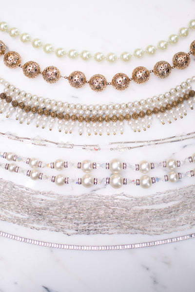 Majorica Pearls by Vintage Meet Modern  - Vintage Meet Modern Vintage Jewelry - Chicago, Illinois - #oldhollywoodglamour #vintagemeetmodern #designervintage #jewelrybox #antiquejewelry #vintagejewelry