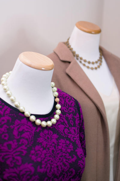 Majorica Pearls by Vintage Meet Modern  - Vintage Meet Modern Vintage Jewelry - Chicago, Illinois - #oldhollywoodglamour #vintagemeetmodern #designervintage #jewelrybox #antiquejewelry #vintagejewelry