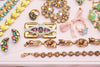 Vintage McClelland Barclay Brooch with Amethyst Crystal and Diamante Rhinestones by McClelland and Barclay - Vintage Meet Modern Vintage Jewelry - Chicago, Illinois - #oldhollywoodglamour #vintagemeetmodern #designervintage #jewelrybox #antiquejewelry #vintagejewelry