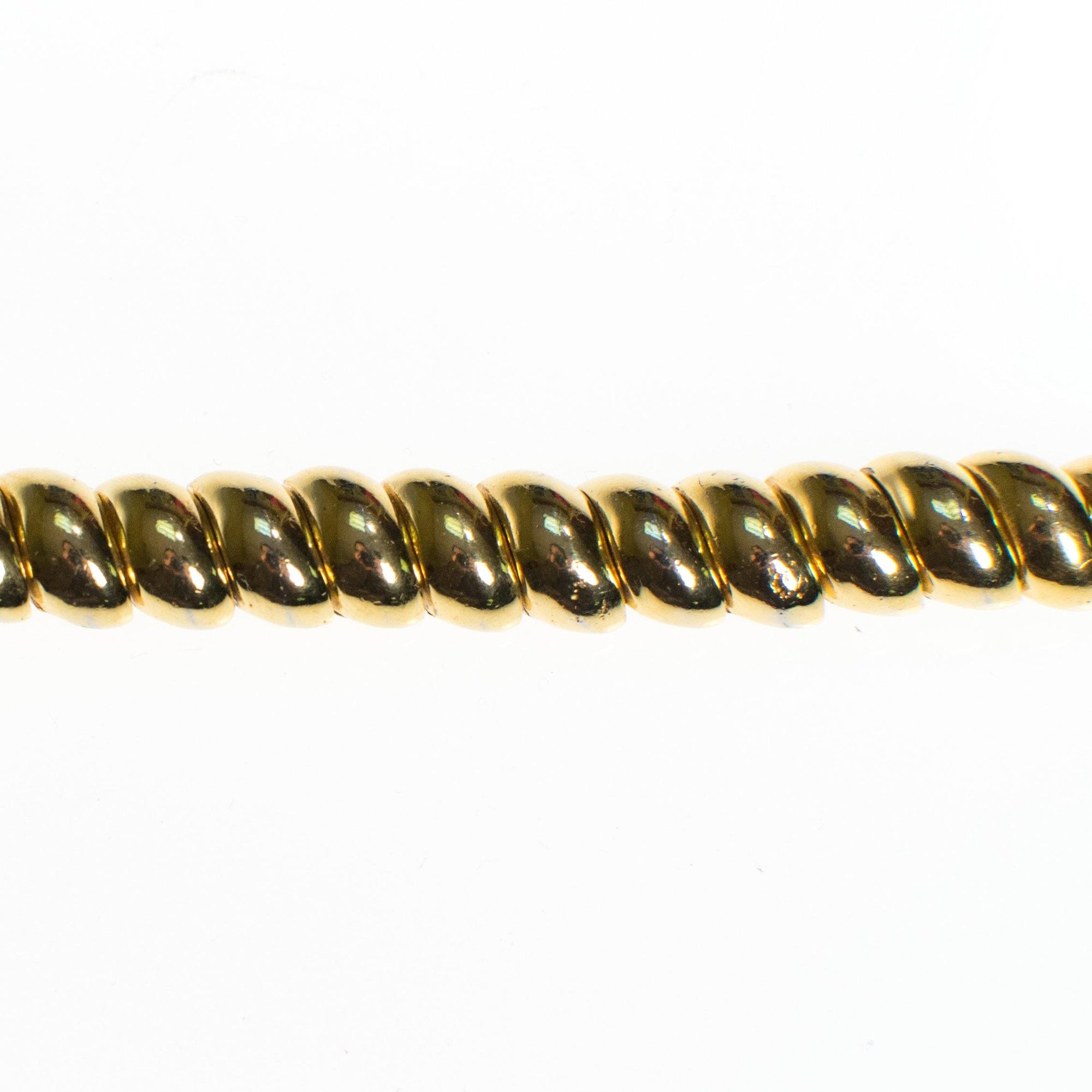 Ciner Gold Roller Bracelet by Ciner - Vintage Meet Modern Vintage Jewelry - Chicago, Illinois - #oldhollywoodglamour #vintagemeetmodern #designervintage #jewelrybox #antiquejewelry #vintagejewelry