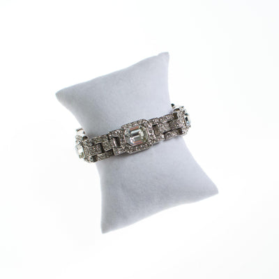 The Great Gatsby Bracelet by Ciner - Vintage Meet Modern Vintage Jewelry - Chicago, Illinois - #oldhollywoodglamour #vintagemeetmodern #designervintage #jewelrybox #antiquejewelry #vintagejewelry