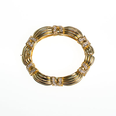 Ciner XO Bracelet by Vintage Meet Modern - Vintage Meet Modern Vintage Jewelry - Chicago, Illinois - #oldhollywoodglamour #vintagemeetmodern #designervintage #jewelrybox #antiquejewelry #vintagejewelry