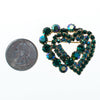 Vintage Emerald Green Aurora Borealis Double Heart Brooch by Vintage Meet Modern - Vintage Meet Modern Vintage Jewelry - Chicago, Illinois - #oldhollywoodglamour #vintagemeetmodern #designervintage #jewelrybox #antiquejewelry #vintagejewelry