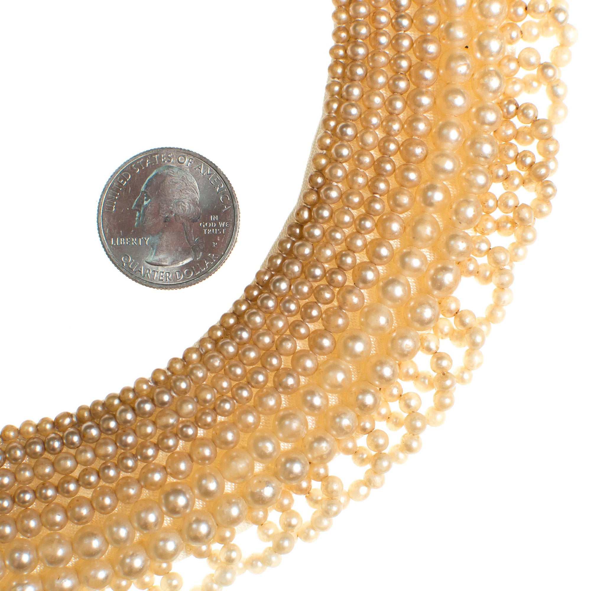 Baare & Beards for Top Hit Fashion Pearl Collar Necklace by Vintage Meet Modern - Vintage Meet Modern Vintage Jewelry - Chicago, Illinois - #oldhollywoodglamour #vintagemeetmodern #designervintage #jewelrybox #antiquejewelry #vintagejewelry