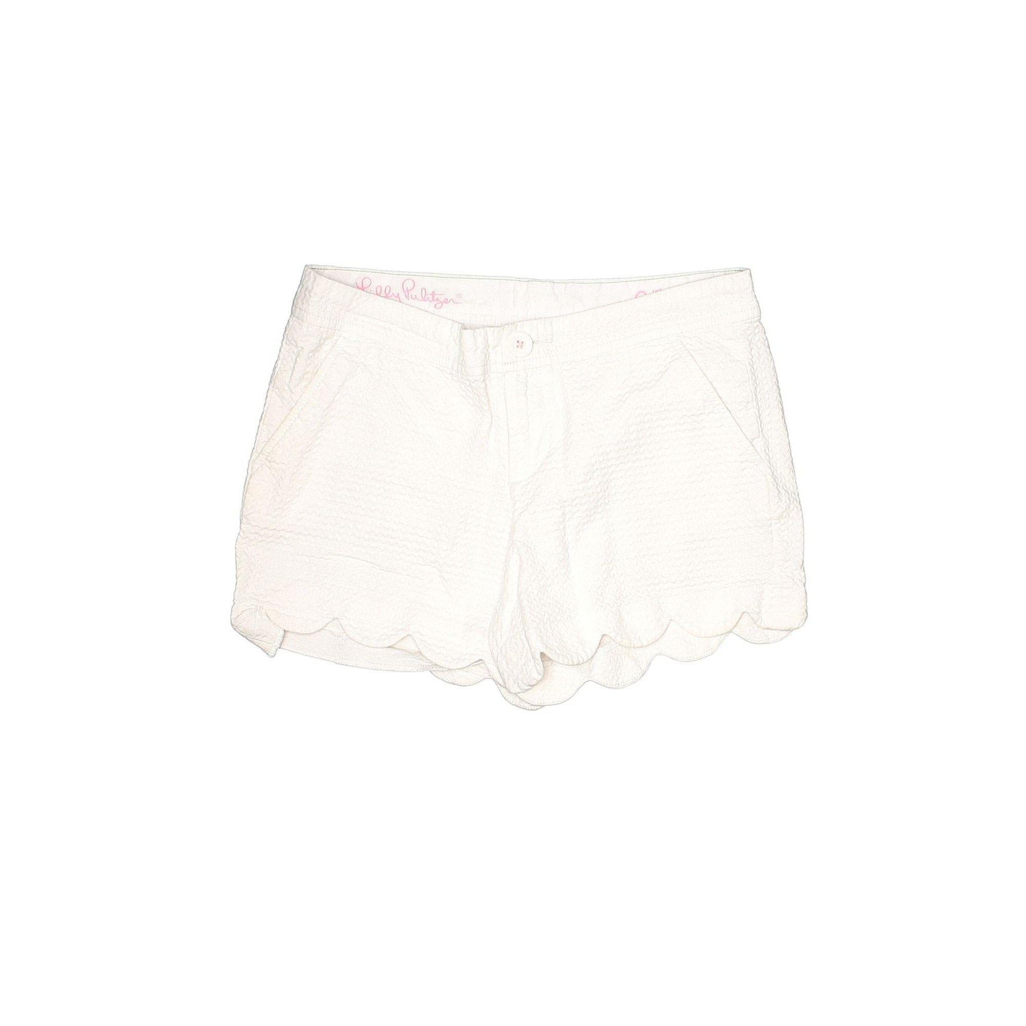 Lilly Pulitzer White Denim Shorts by Lilly Pulitzer - Vintage Meet Modern Vintage Jewelry - Chicago, Illinois - #oldhollywoodglamour #vintagemeetmodern #designervintage #jewelrybox #antiquejewelry #vintagejewelry